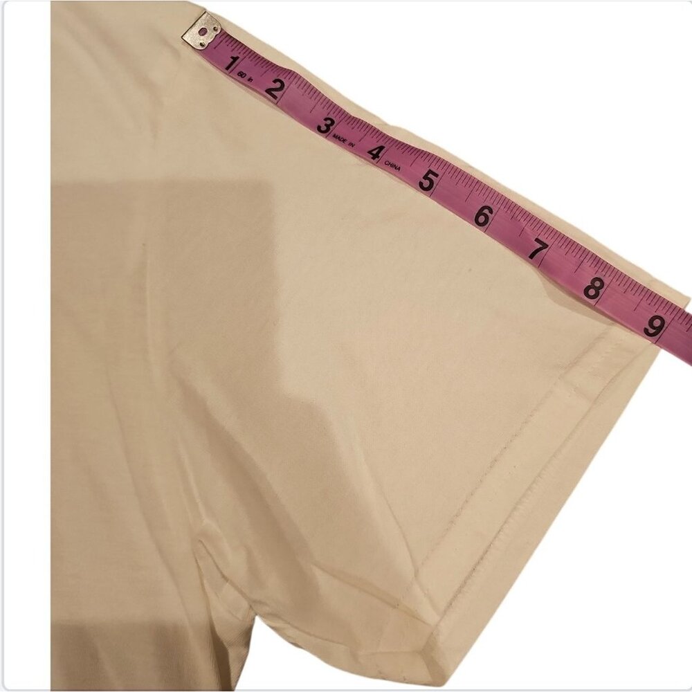 Playbill Pride 2022 Beige T-Shirt Gildan Softstyle M Cotton Blend LGBTQ+ Design - Picture 4 of 6
